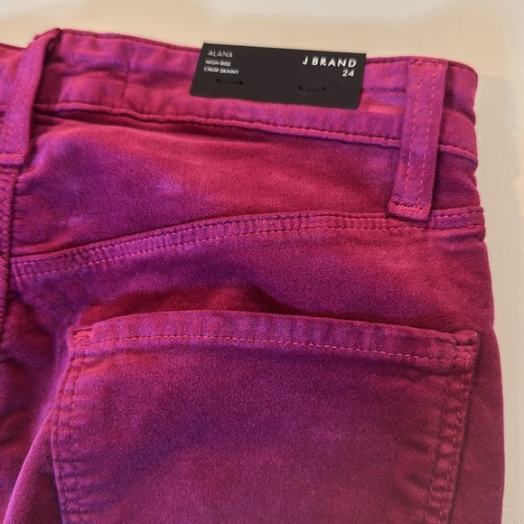 J Brand velvet pants - size 24 - Picture 9 of 14
